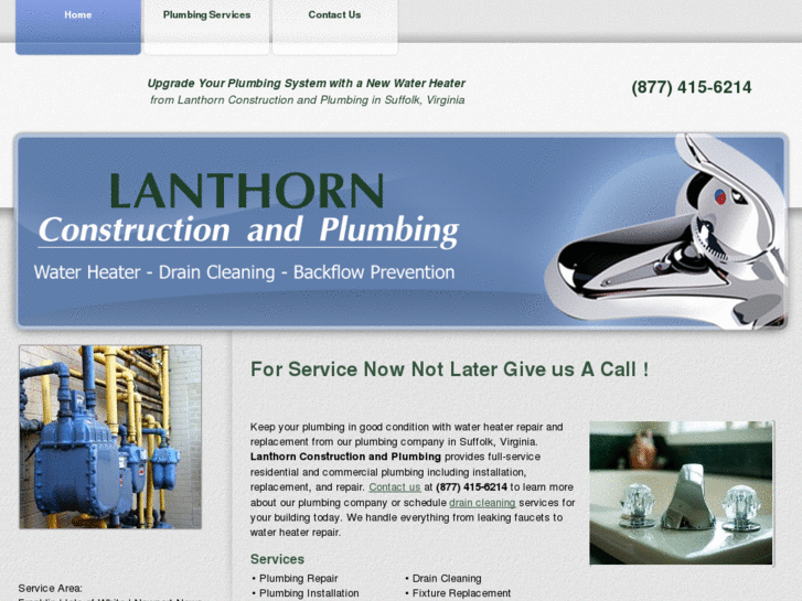 www.lanthornplumbing.com