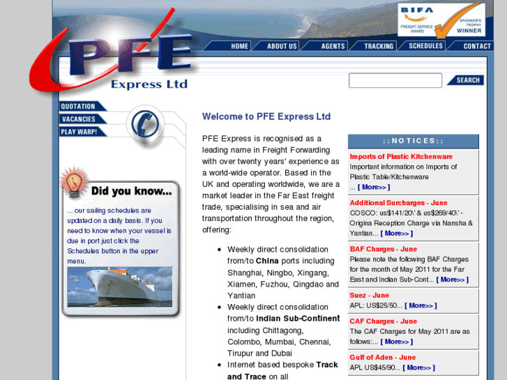 www.pfe-express.com