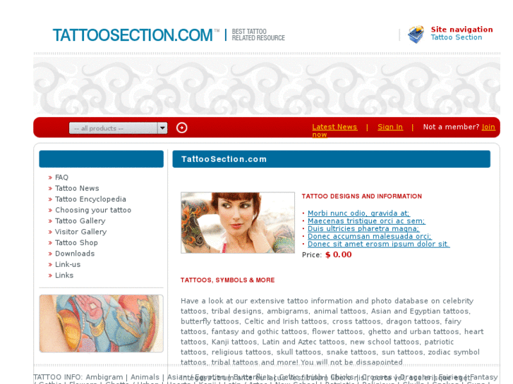 www.tattoosection.com