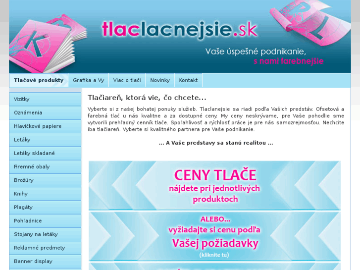 www.tlaclacnejsie.sk