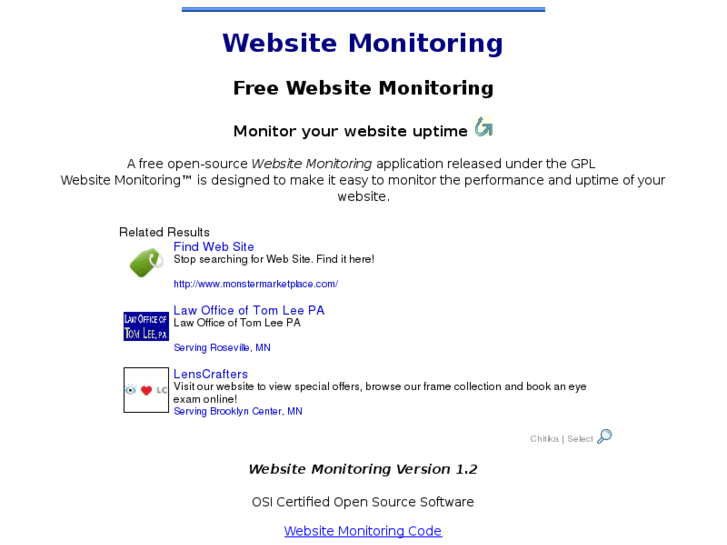 www.website-monitoring.org