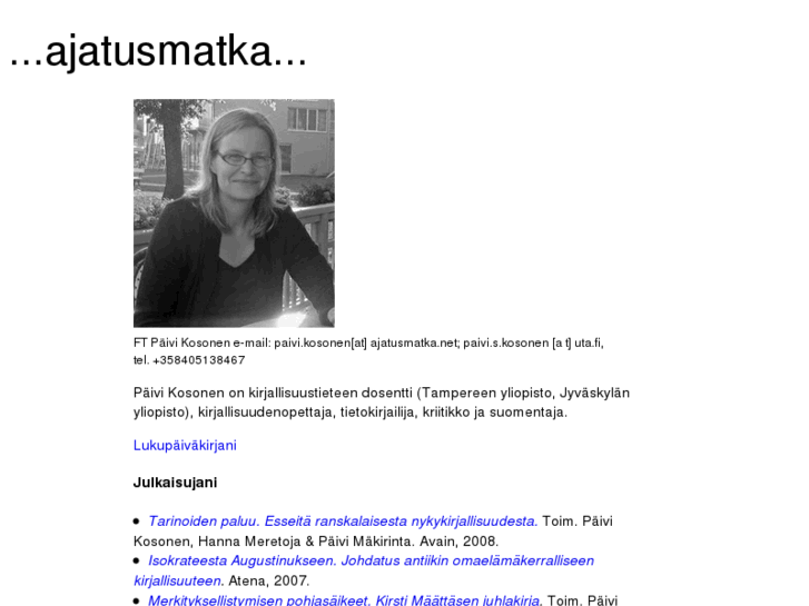 www.ajatusmatka.net