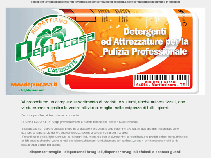 www.dispensertovaglioli.com