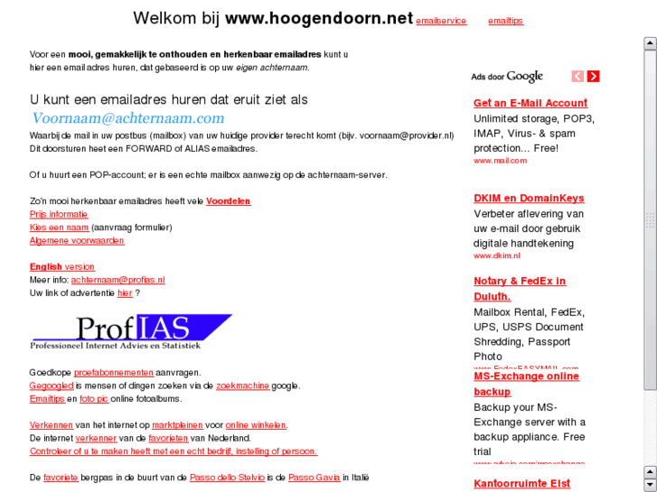 www.hoogendoorn.net