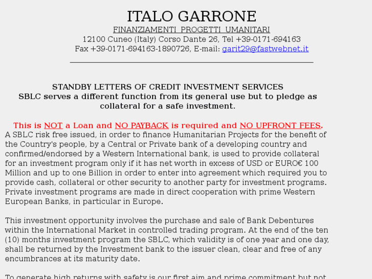 www.italogarrone.com