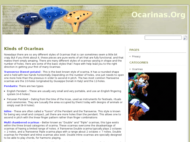 www.ocarinas.org