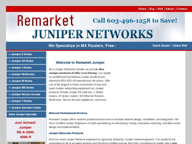 www.remarketjuniper.com