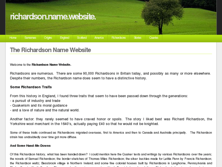 www.richardsonname.com