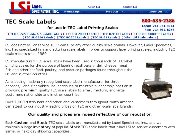 www.tecscalelabels.com