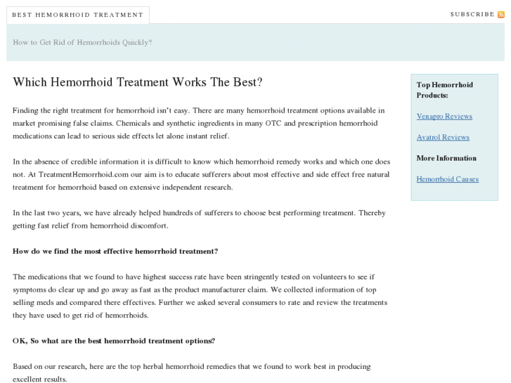 www.treatmenthemorrhoid.com