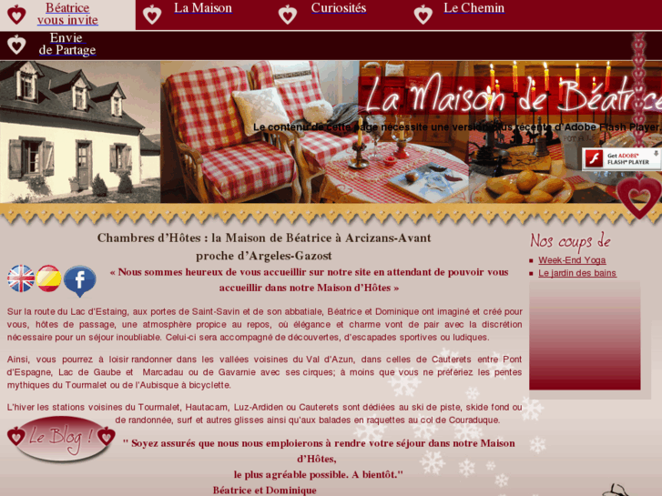 www.chambres-hotes-argeles-pyrenees.com