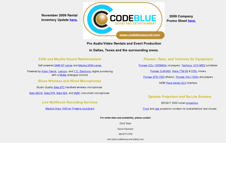 www.codebluesound.com