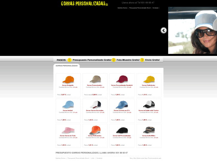 www.gorras-sombreros.es