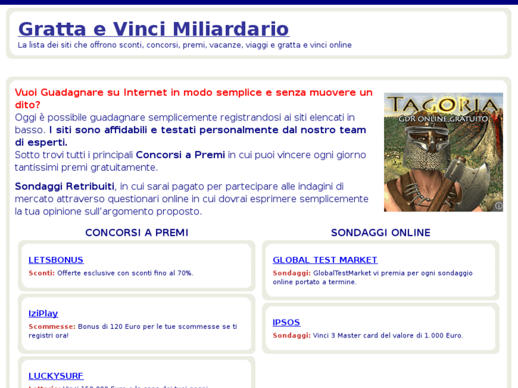 www.grattavincimiliardario.com