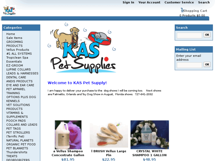 www.k-a-s-petsupply.com