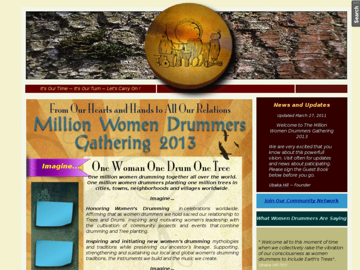 www.millionwomendrummers.com