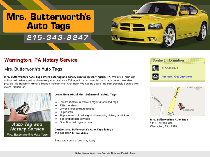 www.mrsbutterworthsautotags.com