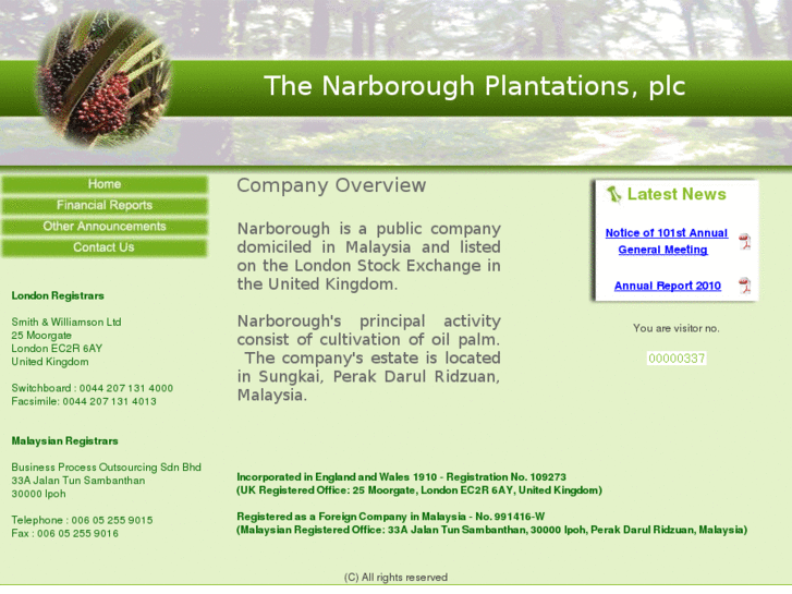 www.narboroughplantations.com