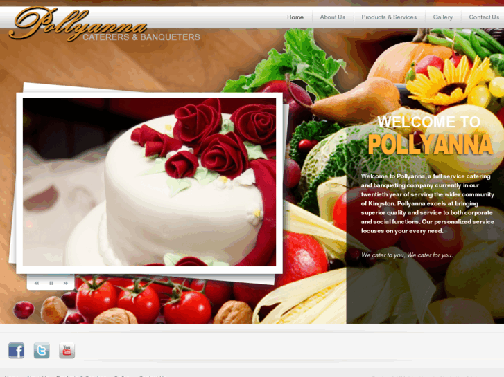 www.pollyannacaterers.com