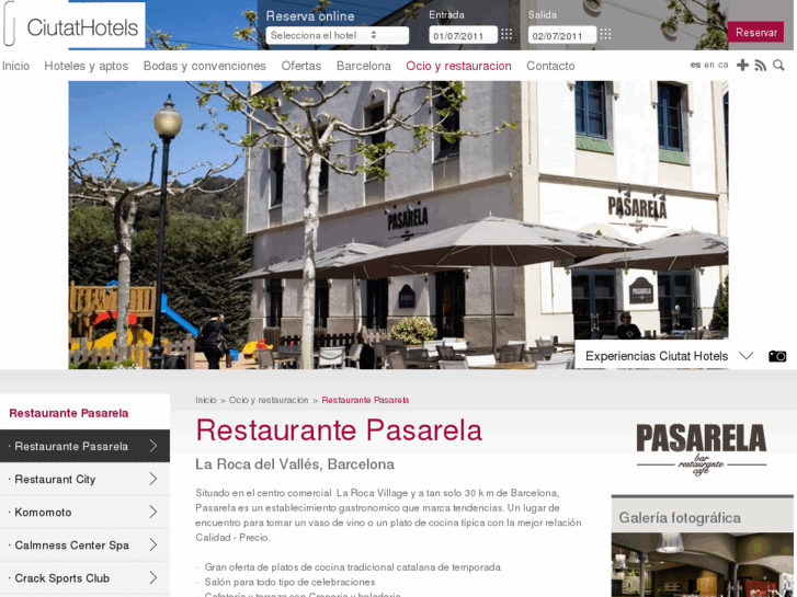 www.restaurantpasarela.com