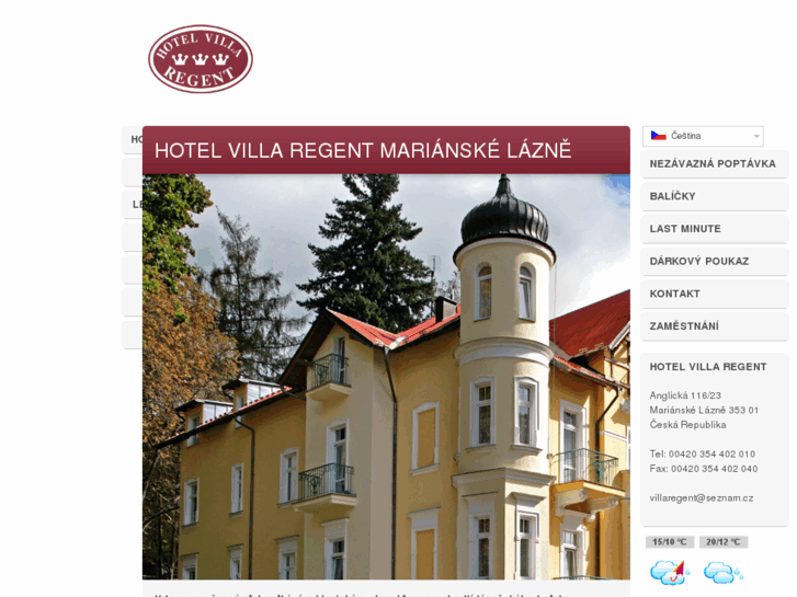 www.villaregent.cz