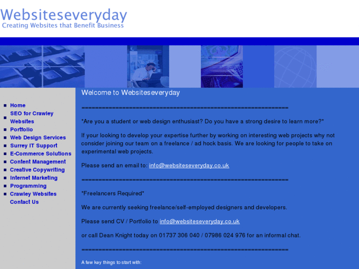 www.websiteseveryday.co.uk