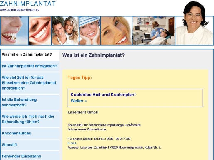 www.zahnimplantat-ungarn.eu