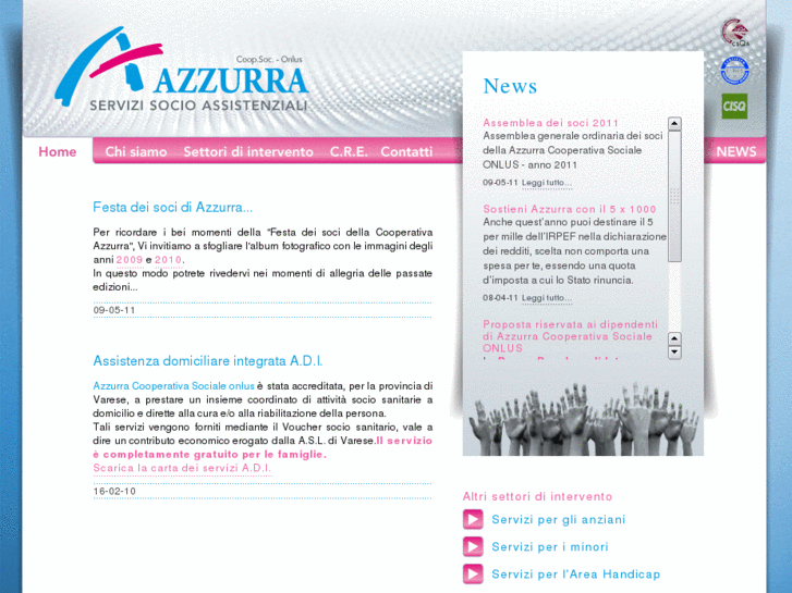 www.azzurraonlus.com