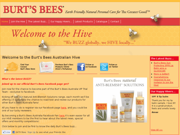 www.burtsbeesaustralianhive.com.au