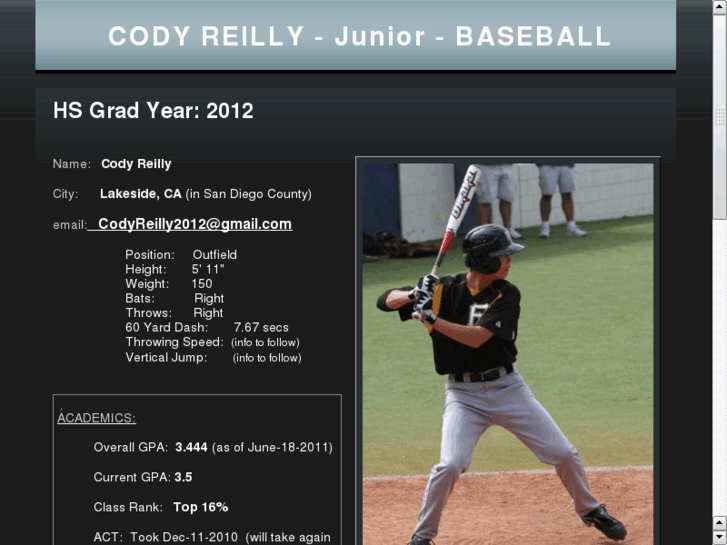 www.codyreilly2012.com