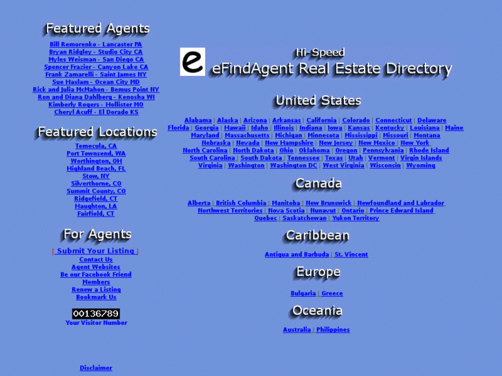 www.efindagent.net