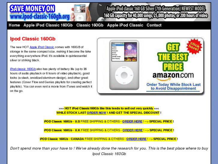 www.ipod-classic-160gb.org
