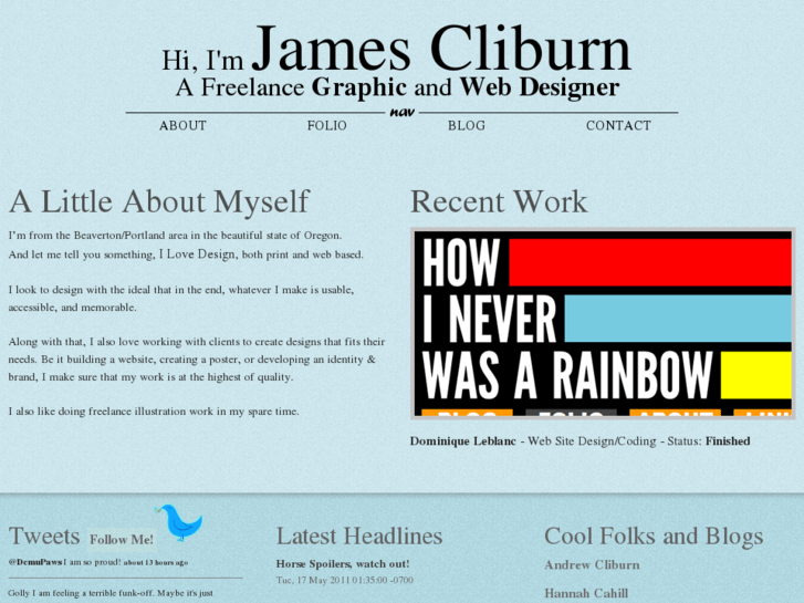 www.jamescliburn.com