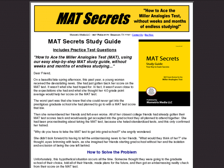 www.matsecrets.com