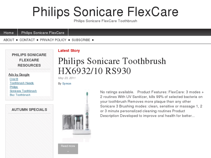 www.philipssonicareflexcare.com