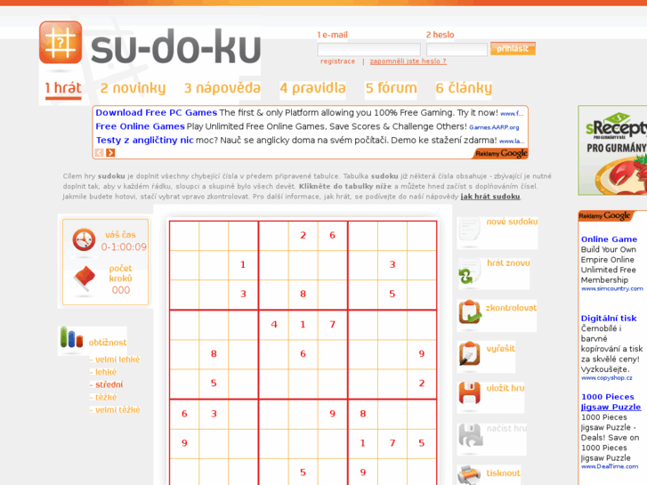 www.sudoku-game.eu