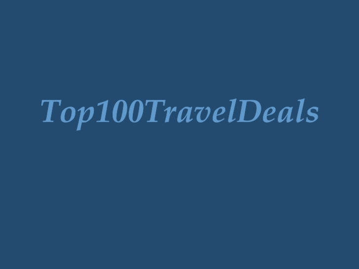 www.top100traveldeals.com