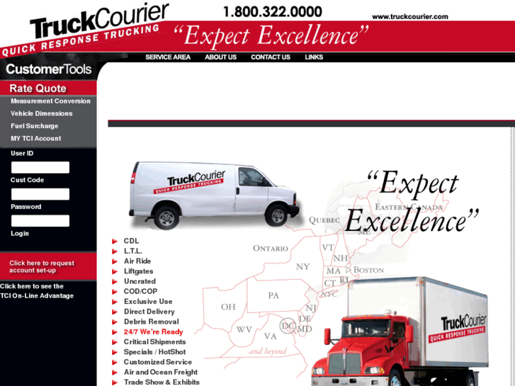 www.truckcourier.com