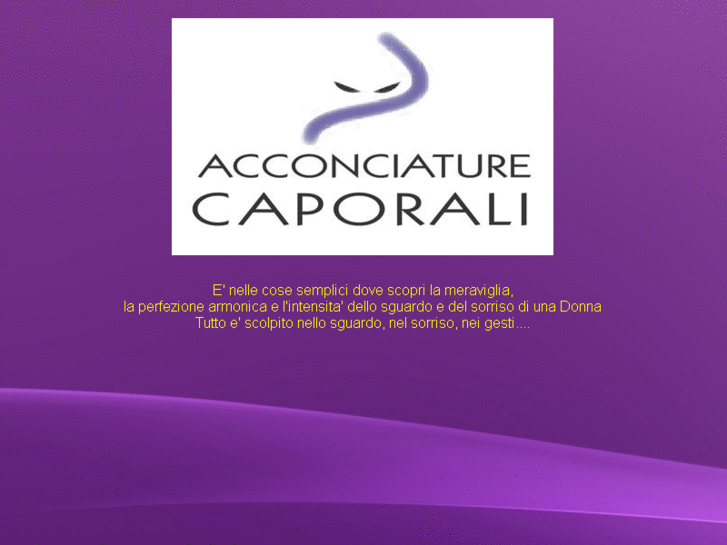 www.acconciaturecaporali.com