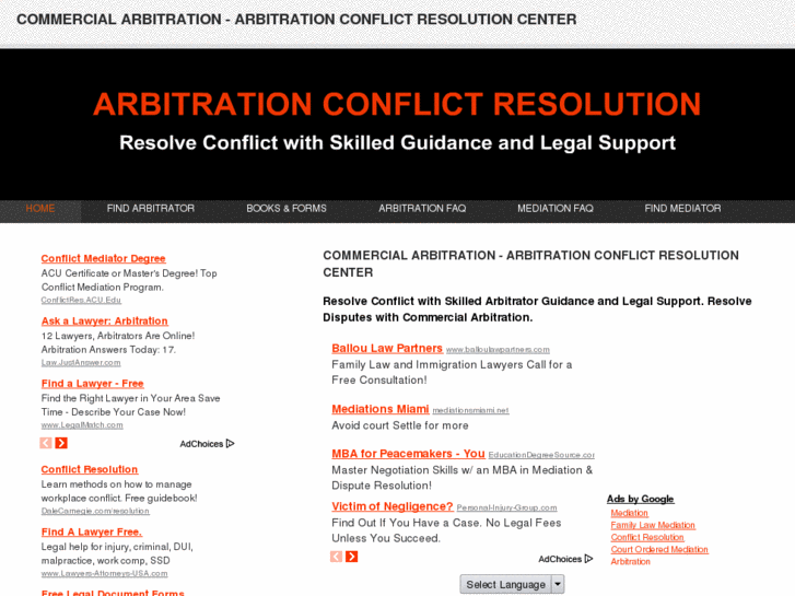 www.arbitrationresources.com