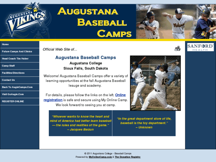 www.augiebaseballcamps.com