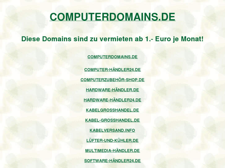 www.computerdomains.de