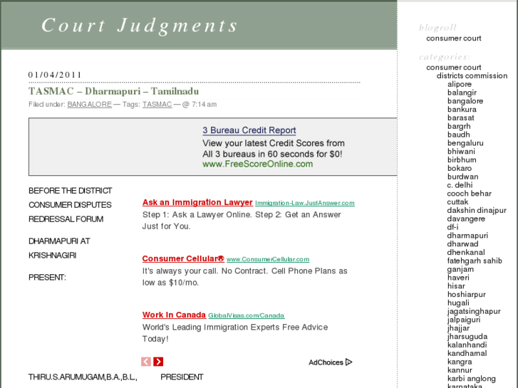 www.courtjudgments.org