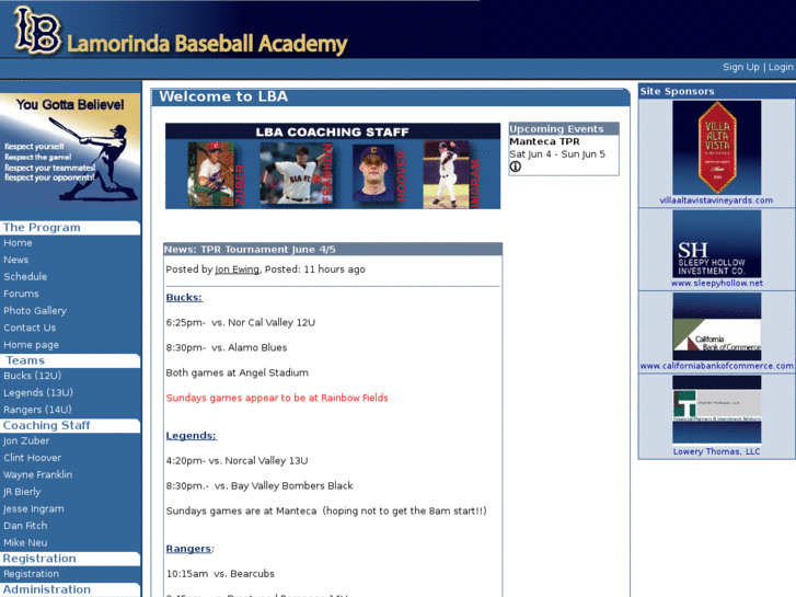 www.lamorindabaseballacademy.com