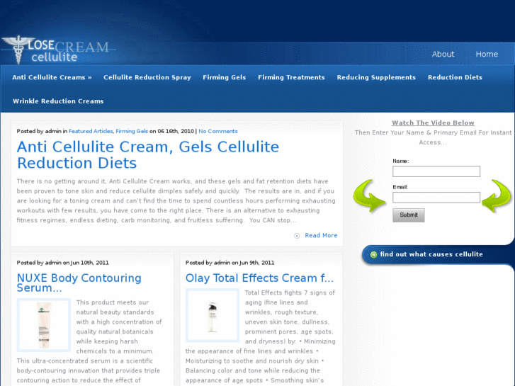 www.losecellulitecream.com