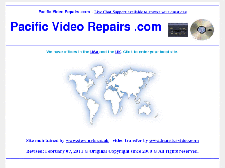 www.pacificvideorepairs.com