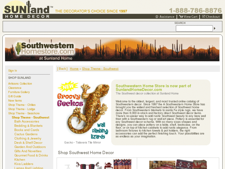 www.southwesternhomestore.com