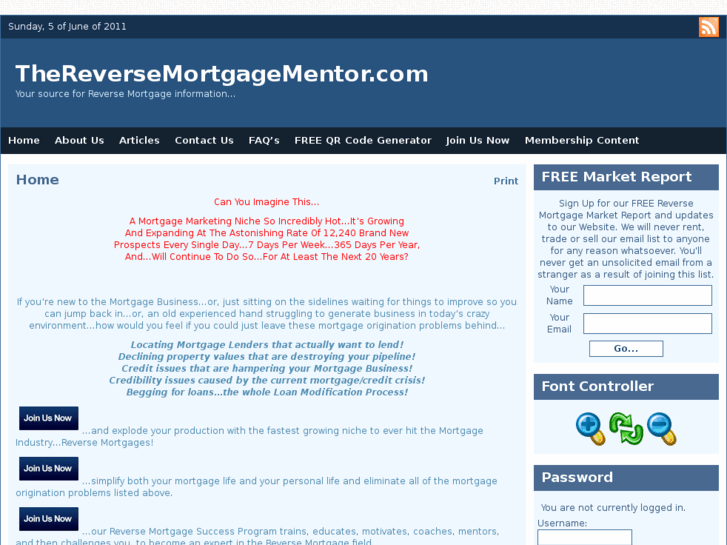 www.thereversemortgagementor.com