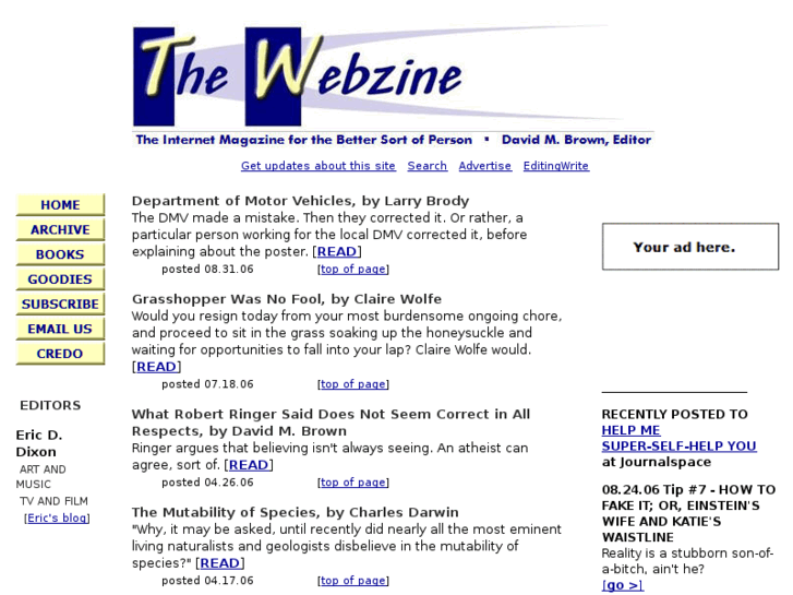 www.thewebzine.com