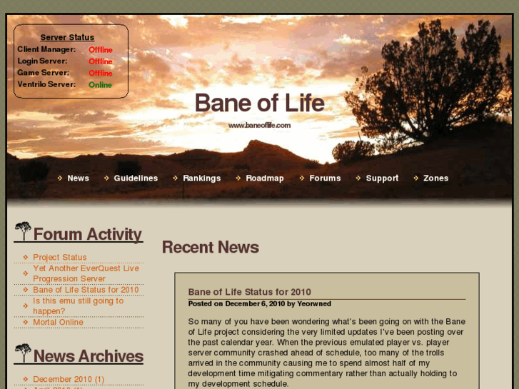 www.baneoflife.com